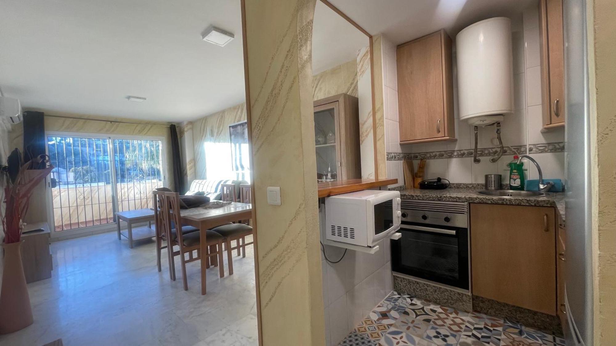 شقة Apartamento Con Vista A La Piscina بينالماذينا المظهر الخارجي الصورة