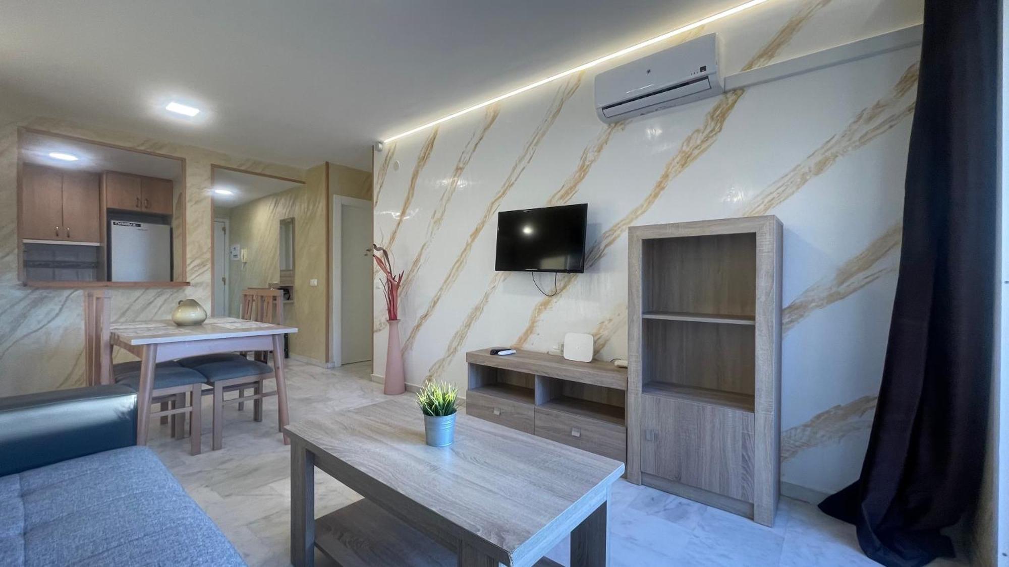شقة Apartamento Con Vista A La Piscina بينالماذينا المظهر الخارجي الصورة